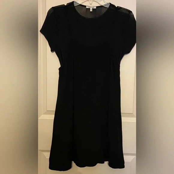 NWOT BLEUH Ciel Sz-S, Shear Dress-Short Sleeves & Tank Top Lined/Sewn-in, Comfy🎄 - Picture 7 of 15